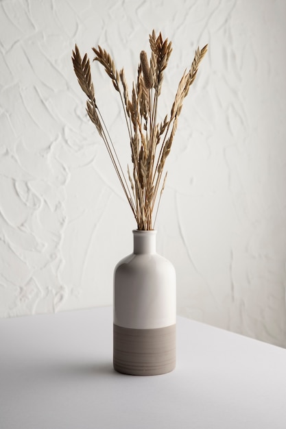 Vase de décoration de plantes élégantes