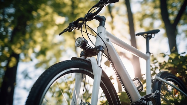 Photo gratuite vélo cool en plein air