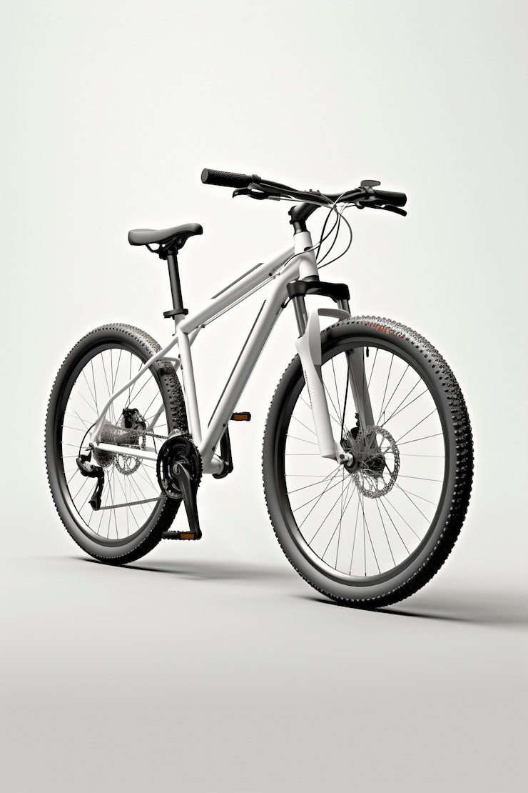 Photo gratuit vélo cool en studio
