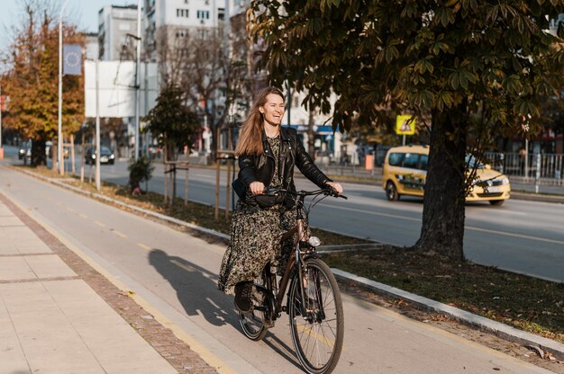 Vélo ville vie longue vue