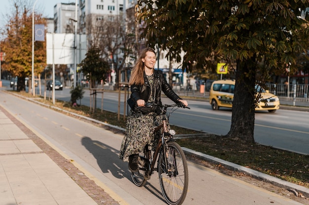 Vélo ville vie longue vue