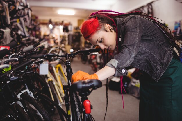 vélos examen mécanique