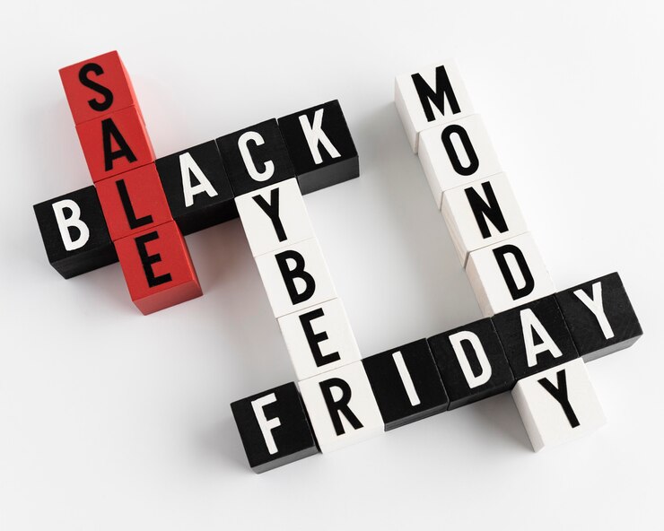 Photo gratuit ventes d'achats du cyber monday