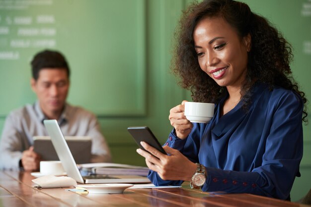 Vérification du smartphone