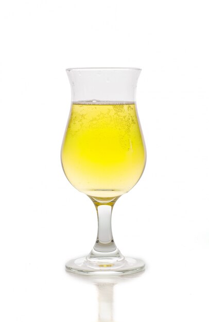 Verre de bière froide