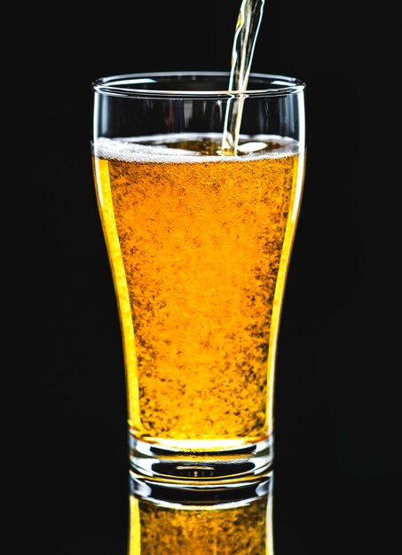 Un verre de bière froide