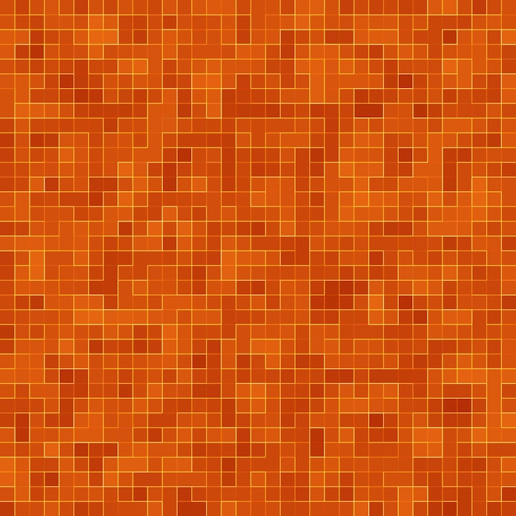 Photo gratuit verre céramique rouge carreaux colorés composition mosaïque de fond.