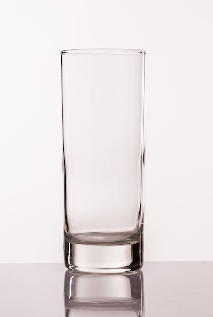 Verre transparent pour l'eau