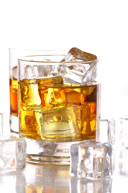 Verres à whisky froid