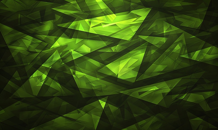 Photo gratuit vert abstrait