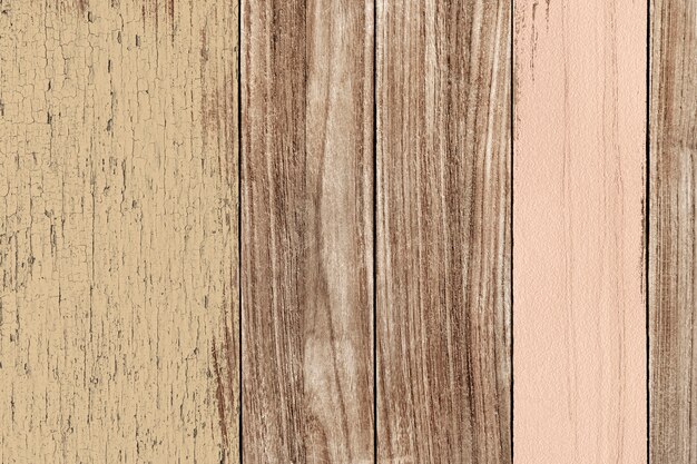 Vieille peinture sur plancher en bois