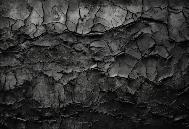 Vieux fond de béton noir texture grunge fond d'écran noir tableau noir mur de béton ai g