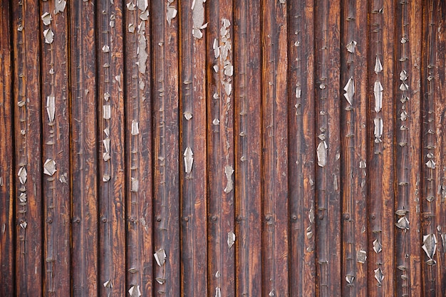 Un vieux fond de mur en bois rustique