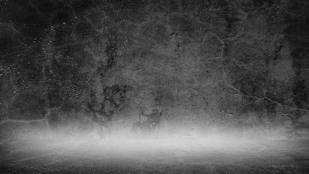 Vieux fond noir. Texture grunge. Fond d'écran sombre. Tableau Noir Tableau Béton