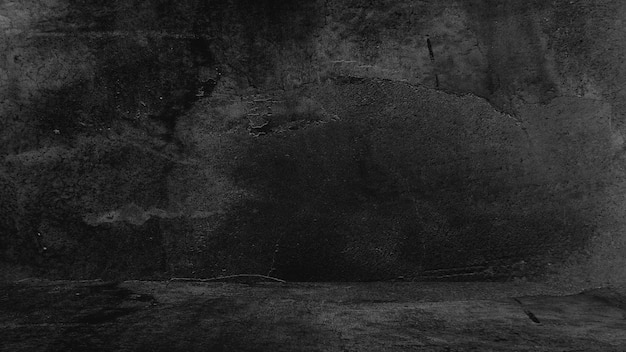 Vieux fond noir. Texture grunge. Fond d'écran sombre. Tableau noir. Tableau. Béton.