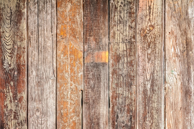 Vieux fond de planches de bois rustique