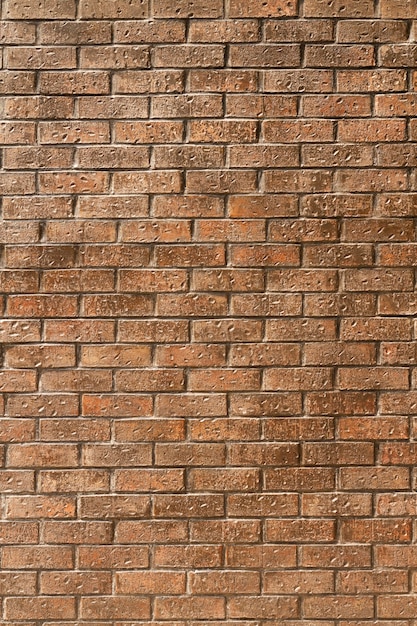 Vieux mur de briques dans les rues urbaines