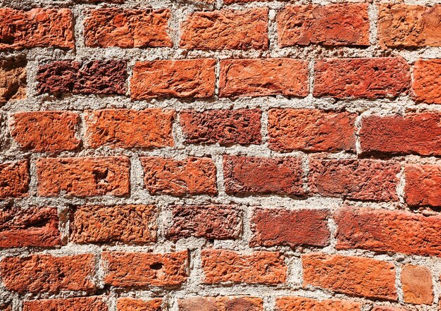 Vieux mur de briques texture grunge fond Mur de brique rouge foncé érodé par le temps et la texture de brique naturelle Idée de bannière publicitaire ou d'article de produit