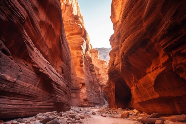 Photo gratuit vieux paysage de canyon occidental