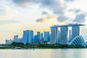 Photo gratuite ville de singapour