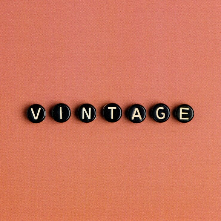 Photo gratuit vintage mot alphabet lettre perles