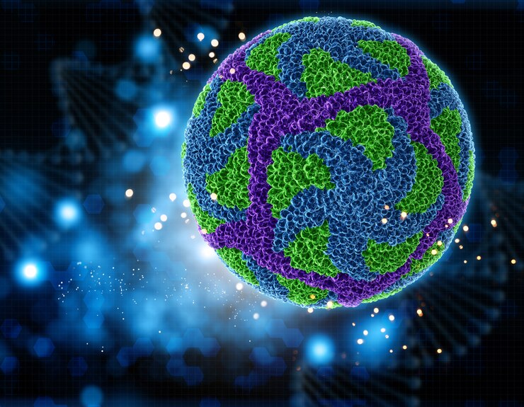 Photo gratuit virus 3d zika