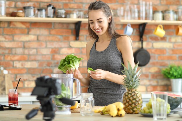 Vlogger alimentaire