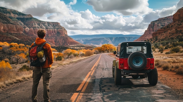 Voyager avec une voiture tout-terrain