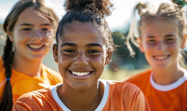 Vue d'adolescents divers pratiquant des activités de santé et de bien-être pour eux-mêmes et leur communauté