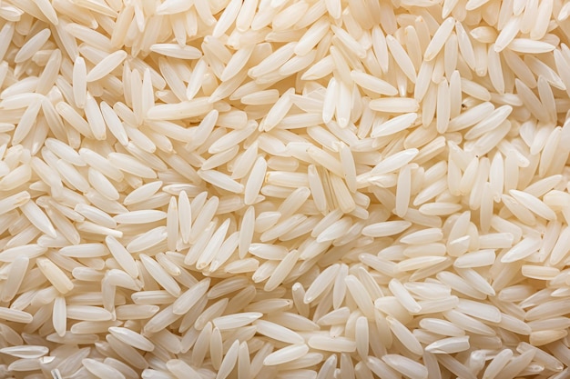 Photo gratuite vue aérienne des grains de riz