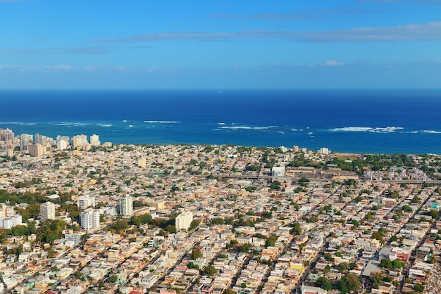 Vue aérienne de San Juan