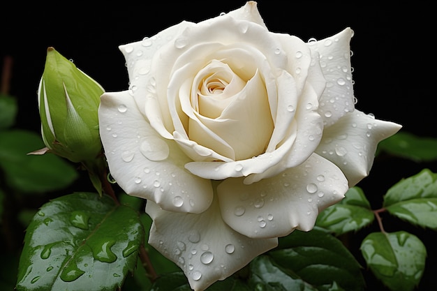 Vue de la belle fleur rose en fleurs