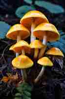 Photo gratuite vue des champignons dans la nature