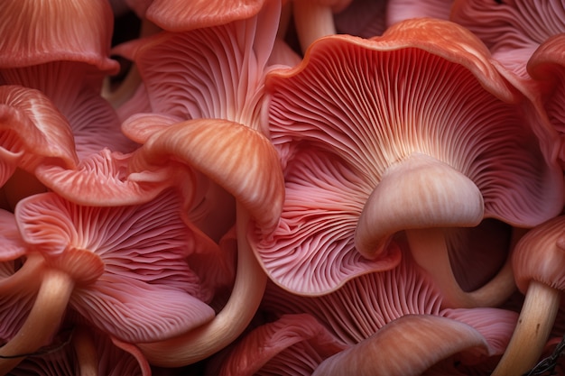 Photo gratuite vue des champignons