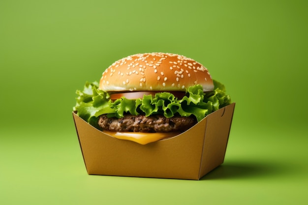 Photo gratuite vue d'un délicieux burger avec des pains et du fromage