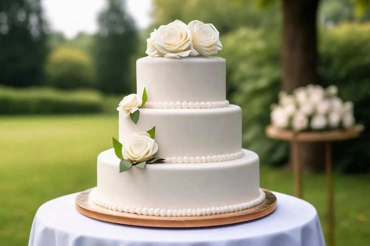 Photo gratuit vue d'un délicieux gâteau de désherbage avec des décorations ornées