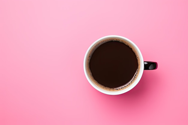 Photo gratuite vue de dessus délicieuse tasse de café