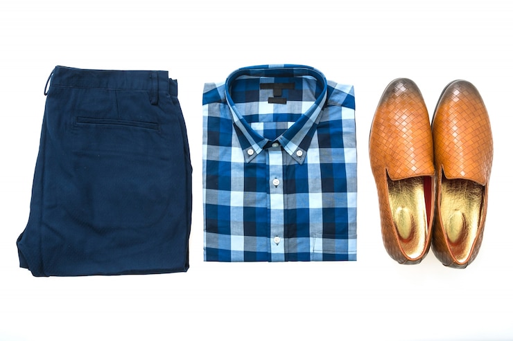 Photo gratuit vue de dessus des vêtements