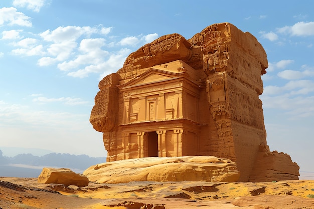 Vue du monument mondial pour célébrer la journée du patrimoine mondial