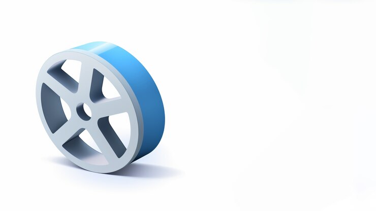 Photo gratuit vue du rouleau de film 3d
