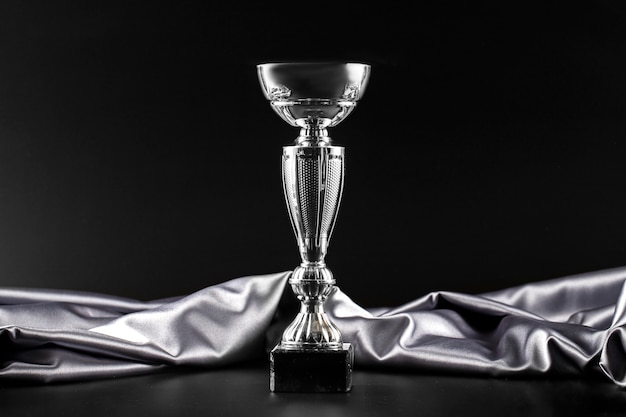 Vue du trophée de la coupe d'argent