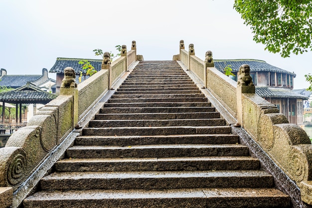 vue d&#39;escalier de chinise