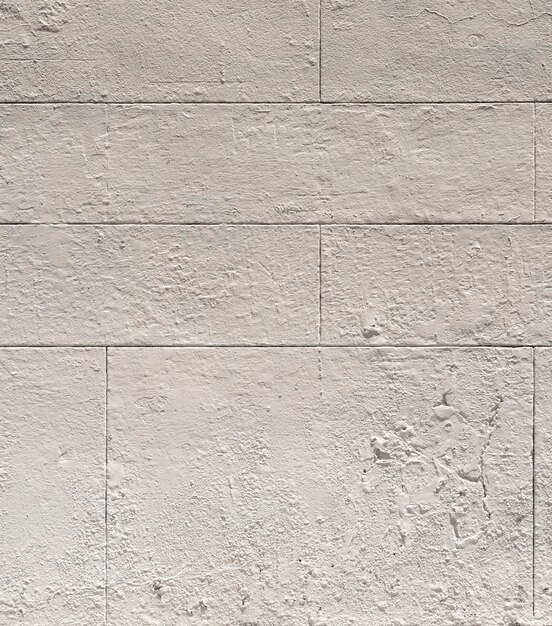 Vue de face mur de l'espace copie de ciment blanc