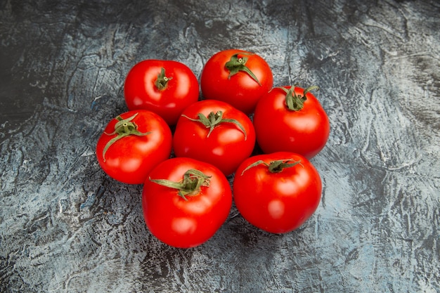 Vue De Face Tomates Rouges Fraîches