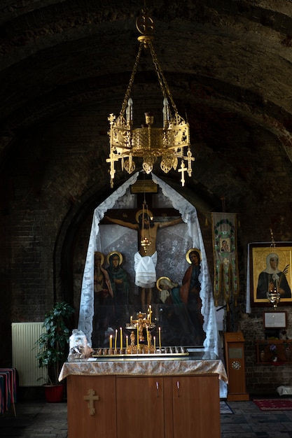 Vue intérieure de l'église