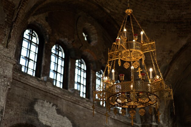 Vue intérieure de l'église