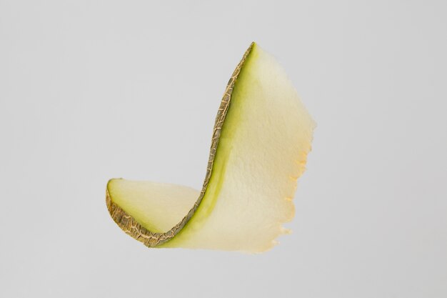 Vue minimale de la peau de cantaloup