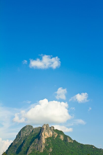 Photo gratuite vue sur la montagne