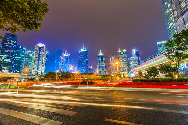 vue de nuit sur la ville