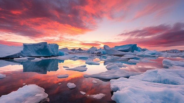 Photo gratuite vue d'un paysage naturel spectaculaire